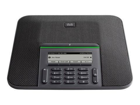Cisco IP Conference Phone 7832 - Telefon konferencyjny VoIP - Sześciodrożny funkcja połączeń - SIP, SDP - dym