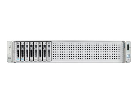 Cisco UCS C240 M5 SFF Rack Server - Serwer - montowany w stojaku 2U - podwójny - bez CPU - RAM 0 GB - SATA/SAS - wymiana podczas
