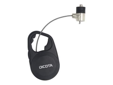 DICOTA Security T-Lock - Linka blokady - czarny - 1.3 m