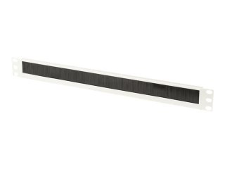 DIGITUS Professional DN-97660 - Panel do porządkowania kabli w szafie typu rack ze szczotką - jasnoszary, RAL 7035 - 1U - 19"