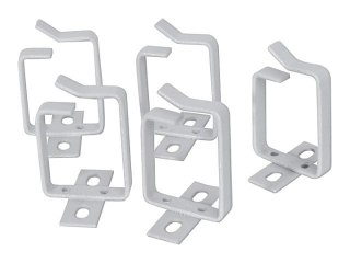 DIGITUS Professional Line - Pierścień do porządkowania kabli w obudowie - RAL 7035 - 19" - dla P/N: DN-19 22U-6/6-EC, DN-19 47U-