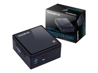 Gigabyte BRIX GB-BACE-3160 (rev. 1.0) - Komputer barebone - Ultra Compact PC Kit 1 x Celeron J3160 / do 2.24 GHz - RAM 0 GB - HD