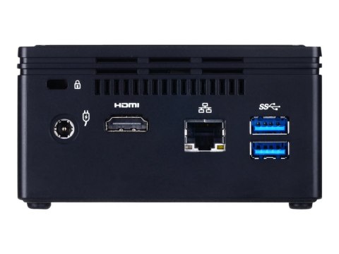 Gigabyte BRIX GB-BACE-3160 (rev. 1.0) - Komputer barebone - Ultra Compact PC Kit 1 x Celeron J3160 / do 2.24 GHz - RAM 0 GB - HD