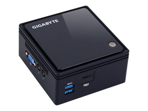 Gigabyte BRIX GB-BACE-3160 (rev. 1.0) - Komputer barebone - Ultra Compact PC Kit 1 x Celeron J3160 / do 2.24 GHz - RAM 0 GB - HD