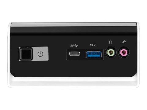 Gigabyte BRIX GB-BLCE-4000C (rev. 1.0) - Komputer barebone - Ultra Compact PC Kit 1 x Celeron N4000 / do 2.6 GHz - RAM 0 GB - UH