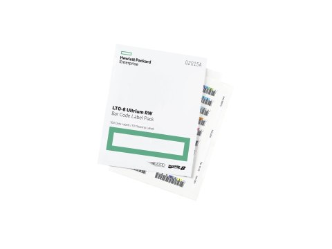 HPE LTO-8 Ultrium RW Bar Code Label Pack - Etykiety kodów paskowych