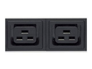 Intellinet 19" 1U Rackmount 8-Output C19 Power Distribution Unit (PDU), With Removable Power Cable and Rear C20 Input - Jednostk
