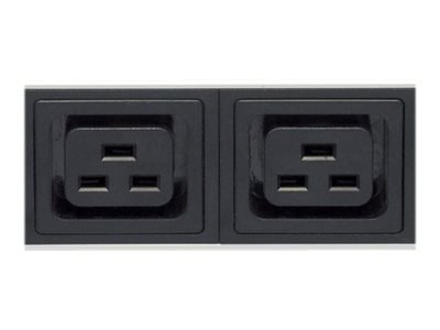 Intellinet 19" 1U Rackmount 8-Output C19 Power Distribution Unit (PDU), With Removable Power Cable and Rear C20 Input - Jednostk