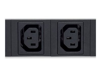 Intellinet 19" Intelligent 8-Port PDU, 19" Rackmountable C13 Intelligent Power Distribution Unit; Monitors Power, Temperature an