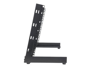 Intellinet Network Rack, Open Frame (Desktop), 8U, Usable Width 465mm, Black, Flatpack, 19", Three Year Warranty - Półka z otwar