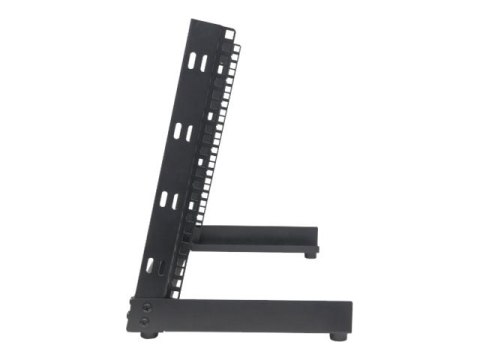 Intellinet Network Rack, Open Frame (Desktop), 8U, Usable Width 465mm, Black, Flatpack, 19", Three Year Warranty - Półka z otwar