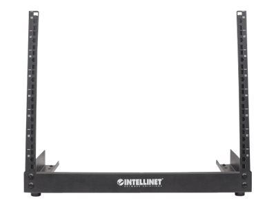 Intellinet Network Rack, Open Frame (Desktop), 8U, Usable Width 465mm, Black, Flatpack, 19", Three Year Warranty - Półka z otwar