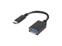 Lenovo - Przejściówka USB - USB Typ A (F) do USB-C (M) - USB 3.0 - 5 V - 2 A - 14 cm