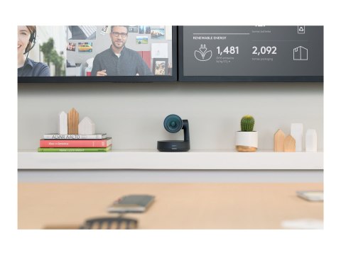 Logitech Rally - Kamera konferencyjna - panorama / nachylenie / zoom - kolor - 3840 x 2160 - zoom - USB 3.0