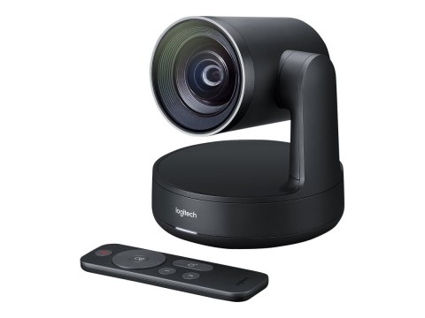 Logitech Rally - Kamera konferencyjna - panorama / nachylenie / zoom - kolor - 3840 x 2160 - zoom - USB 3.0