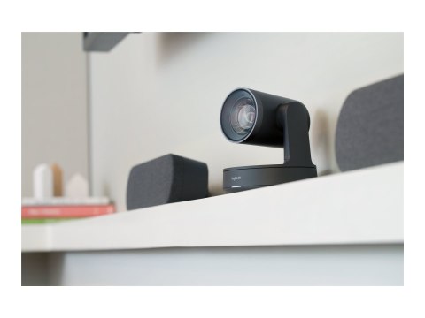Logitech Rally - Kamera konferencyjna - panorama / nachylenie / zoom - kolor - 3840 x 2160 - zoom - USB 3.0