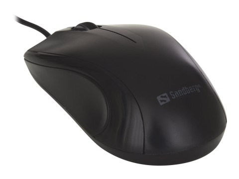Sandberg USB Mouse - Mysz - optyczna - 3 przyciski - przewodowa - USB