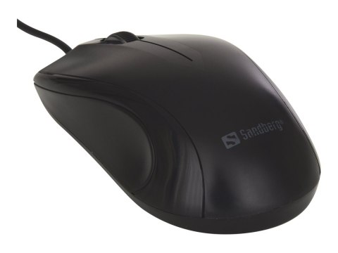 Sandberg USB Mouse - Mysz - optyczna - 3 przyciski - przewodowa - USB