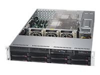 Supermicro SuperServer 6029P-TR - Serwer - montowany w stojaku 2U - podwójny - bez CPU - RAM 0 GB - SATA - wymiana podczas pracy