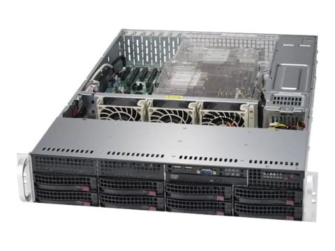 Supermicro SuperServer 6029P-TRT - Serwer - montowany w stojaku 2U - podwójny - bez CPU - RAM 0 GB - SATA - wymiana podczas prac