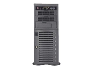 Supermicro SuperServer 7049A-T - Serwer - wieża 4U - podwójny - bez CPU - RAM 0 GB - SATA - wymiana podczas pracy 3,5" liczba wn