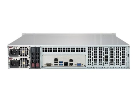 Supermicro SuperStorage Server 5029P-E1CTR12L - Serwer - montowany w stojaku 2U - pojedynczy - bez CPU - RAM 0 GB - SAS - wymian