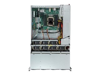 Supermicro SuperStorage Server 5049P-E1CTR36L - Serwer - montowany w stojaku 4U - pojedynczy - bez CPU - RAM 0 GB - SAS - wymian