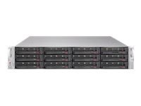 Supermicro SuperStorage Server 6029P-E1CR12T - Serwer - montowany w stojaku 2U - podwójny - bez CPU - RAM 0 GB - SAS - wymiana p