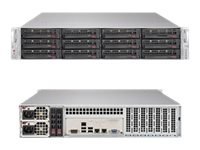 Supermicro SuperStorage Server 6029P-E1CR12T - Serwer - montowany w stojaku 2U - podwójny - bez CPU - RAM 0 GB - SAS - wymiana p