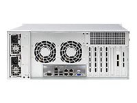 Supermicro SuperStorage Server 6049P-E1CR24H - Serwer - montowany w stojaku 4U - podwójny - bez CPU - RAM 0 GB - SAS - wymiana p