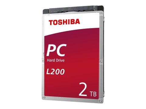 Toshiba L200 Laptop PC - Dysk twardy - 2 TB - wewnętrzny - 2,5" - SATA 6Gb/s - 5400 obr/min - bufor: 128 MB