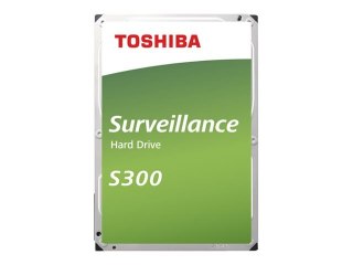 Toshiba S300 Surveillance - Dysk twardy - 4 TB - wewnętrzny - 3,5" - SATA 6Gb/s - 5400 obr/min - bufor: 128 MB