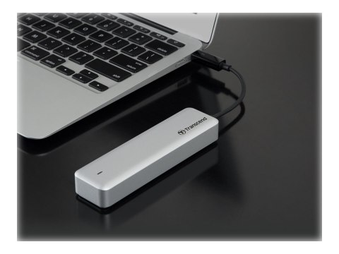Transcend JetDrive 855 - SSD - 480 GB - zewnętrzny (przenośne) - NVMe - Thunderbolt
