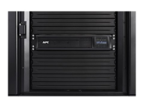 APC Smart-UPS 750VA LCD RM - UPS (montowany w stojaku) - AC 230 V - 500 wat - 750 VA - Ethernet, RS-232, USB - złącza wyjściowe: