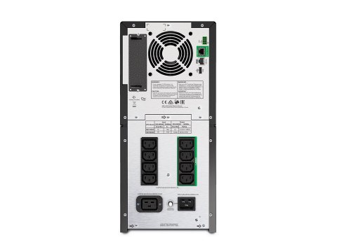 APC Smart-UPS SMT2200IC - UPS - AC 220/230/240 V - 1980 wat - 2200 VA - kwasowo-ołowiowy - RS-232, USB - złącza wyjściowe: 9 - c