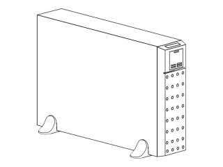 APC Smart-UPS SRT SRT2200UXI-NCLI - UPS (montowany w szafie rack / zewnętrzny) - AC 220/230/240 V - 1980 wat - 2200 VA - bez bat