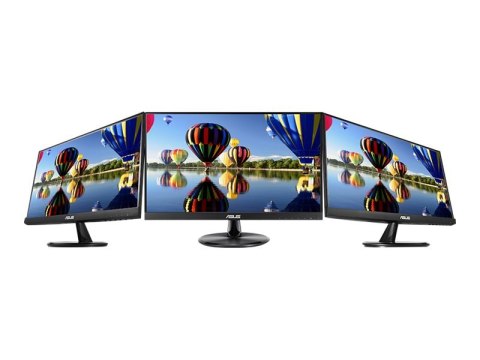 ASUS VT229H - Monitor LED - 21.5" (22" widoczny) - ekran dotykowy - 1920 x 1080 Full HD (1080p) - IPS - 250 cd/m² - 1000:1 - 5 m