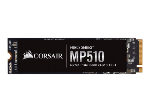 CORSAIR Force Series MP510 - SSD - 1920 GB - wewnętrzny - M.2 2280 - PCIe 3.0 x4 (NVMe) - 256 bitów AES