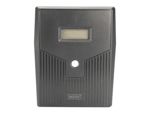 DIGITUS Professional DN-170074 - UPS - AC 230 V - 600 wat - 1000 VA - 7 Ah - USB, RS-232 - złącza wyjściowe: 4