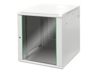 DIGITUS Professional Dynamic Basic Series DN-19 12U-6/6-EC - Szafa - do montażu na ścianie - szary, RAL 7035 - 12U - 19"