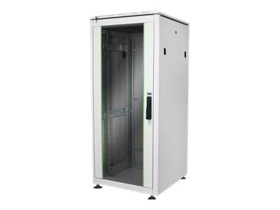 DIGITUS Professional Unique DN-19 26U-6/6-B-1 - Stojak szafa - czarny, RAL 9005 - 26U - 19"