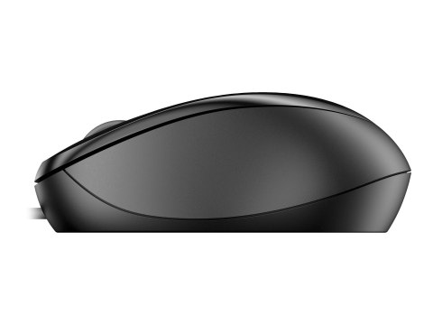 HP 1000 - Mysz - prawo i leworęczna - przewodowa - USB - czarny - dla Pavilion 24, 27, 32, 590, 595, TP01