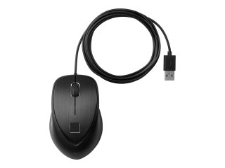 HP Fingerprint - Mysz - laser - 3 przyciski - przewodowa - USB - dla EliteBook 830 G6; ProBook 455r G6, 635, 640 G5, 650 G5; ZBo