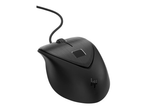 HP Fingerprint - Mysz - laser - 3 przyciski - przewodowa - USB - dla EliteBook 830 G6; ProBook 455r G6, 635, 640 G5, 650 G5; ZBo