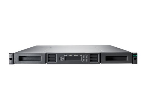 HPE StoreEver 1/8 G2 - Automatyczne ładowanie taśmy - 96 TB / 240 TB - sloty: 8 - bez napędów taśmowych - do montowania w stojak