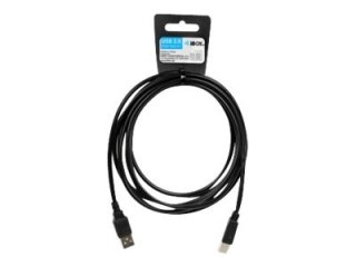 IBOX IKU2D - Kabel drukarkowy - USB (M) do USB Typ B (M) - 1.8 m - czarny