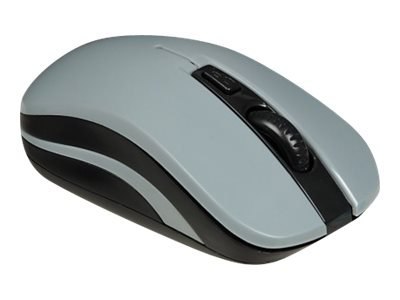 IBOX LORIINI BLACK - Mysz - prawo i leworęczna - optyczna - 3 przyciski - bezprzewodowa - 2.4 GHz - odbiornik bezprzewodowy USB 