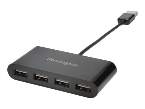 Kensington - Koncentrator - 4 x USB 2.0 - stacjonarny