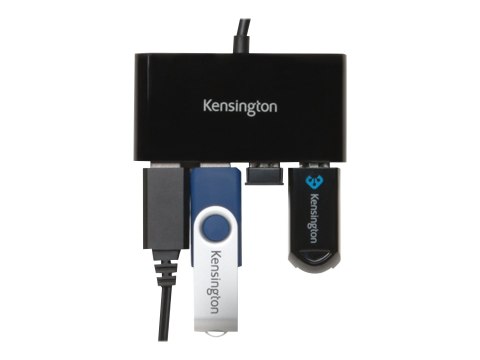 Kensington UH4000 - Koncentrator - 4 x SuperSpeed USB 3.0 - stacjonarny