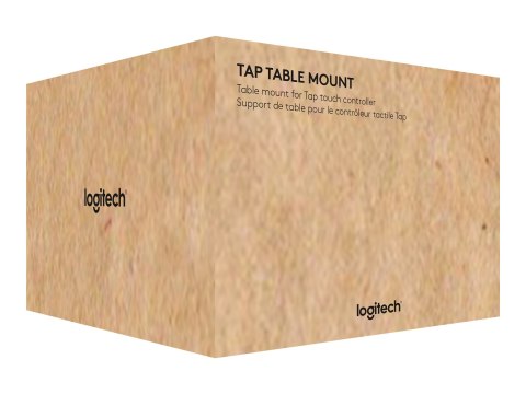 Logitech Tap Table Mount - Zestaw do montażu kontrolera wideokonferencji - dla Room Solution Base Bundle, Huddle, Large; Tap